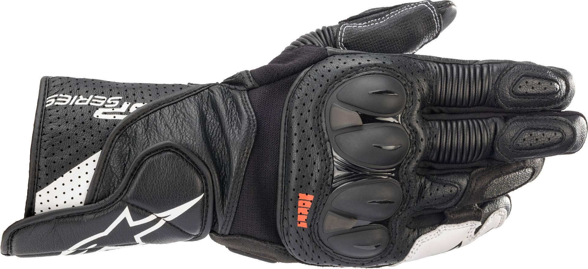 Alpinestars SP-2 V3 Motorcykel Handsker Sort/hvid M Figur 1