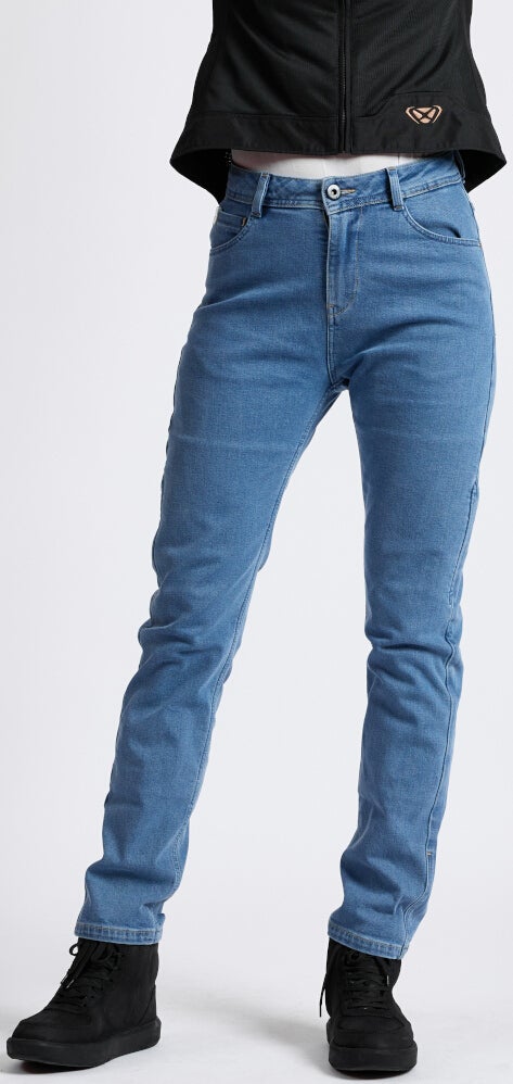 Ixon Dany Jeans moto donna blu 31/30 Figura 6