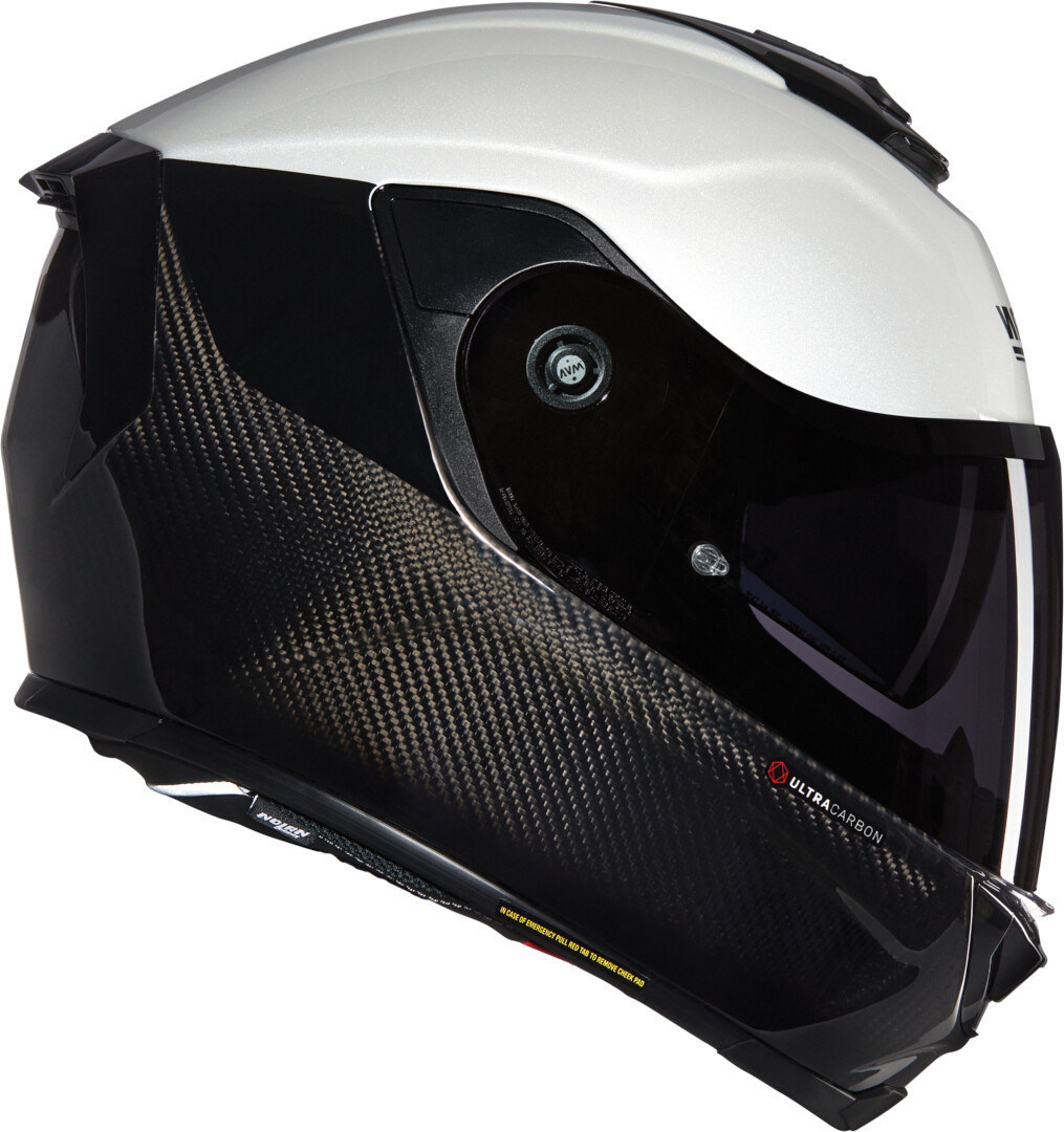 Nolan X-903 Ultra Carbon Verniciatura Speciale N-Com Cască Negru/side-of-pearl S (56) Figura 3