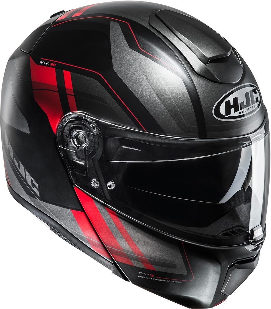 HJC RPHA 90 Tanisk casque Noir mat/rouge S (55/56) Figure 4