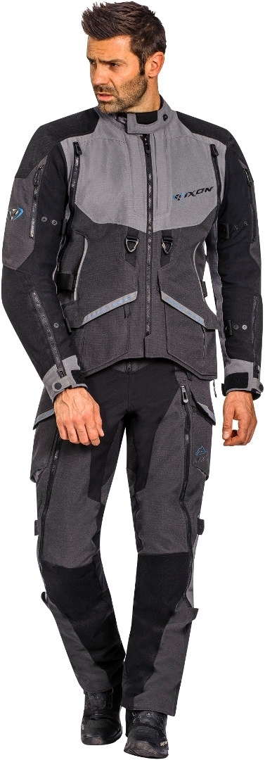 Ixon Ragnar Motorcycle Textile Pants black/blue 3XL Figure 3