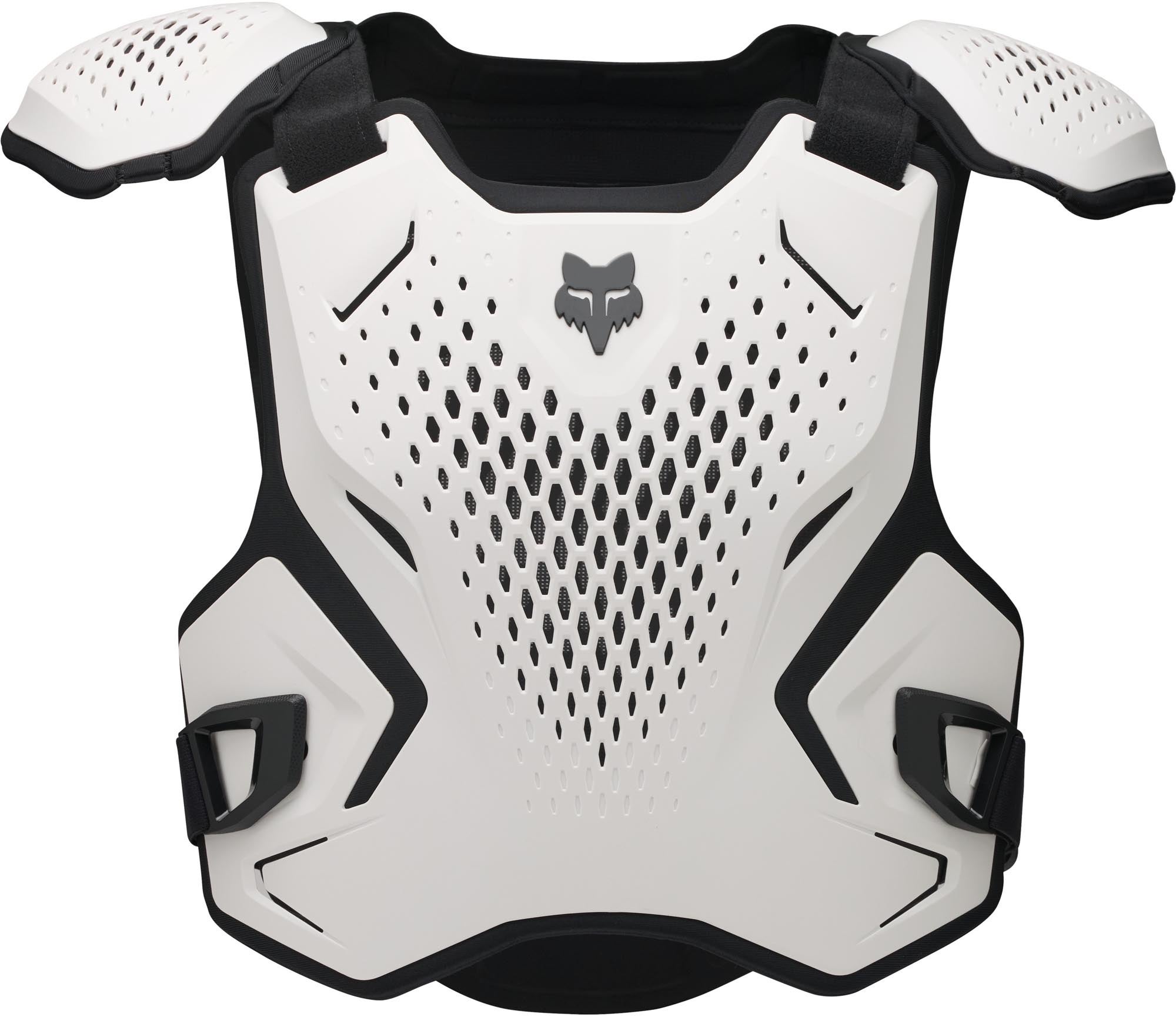 FOX R3 Bröstskydd Vit L/XL Figur 1
