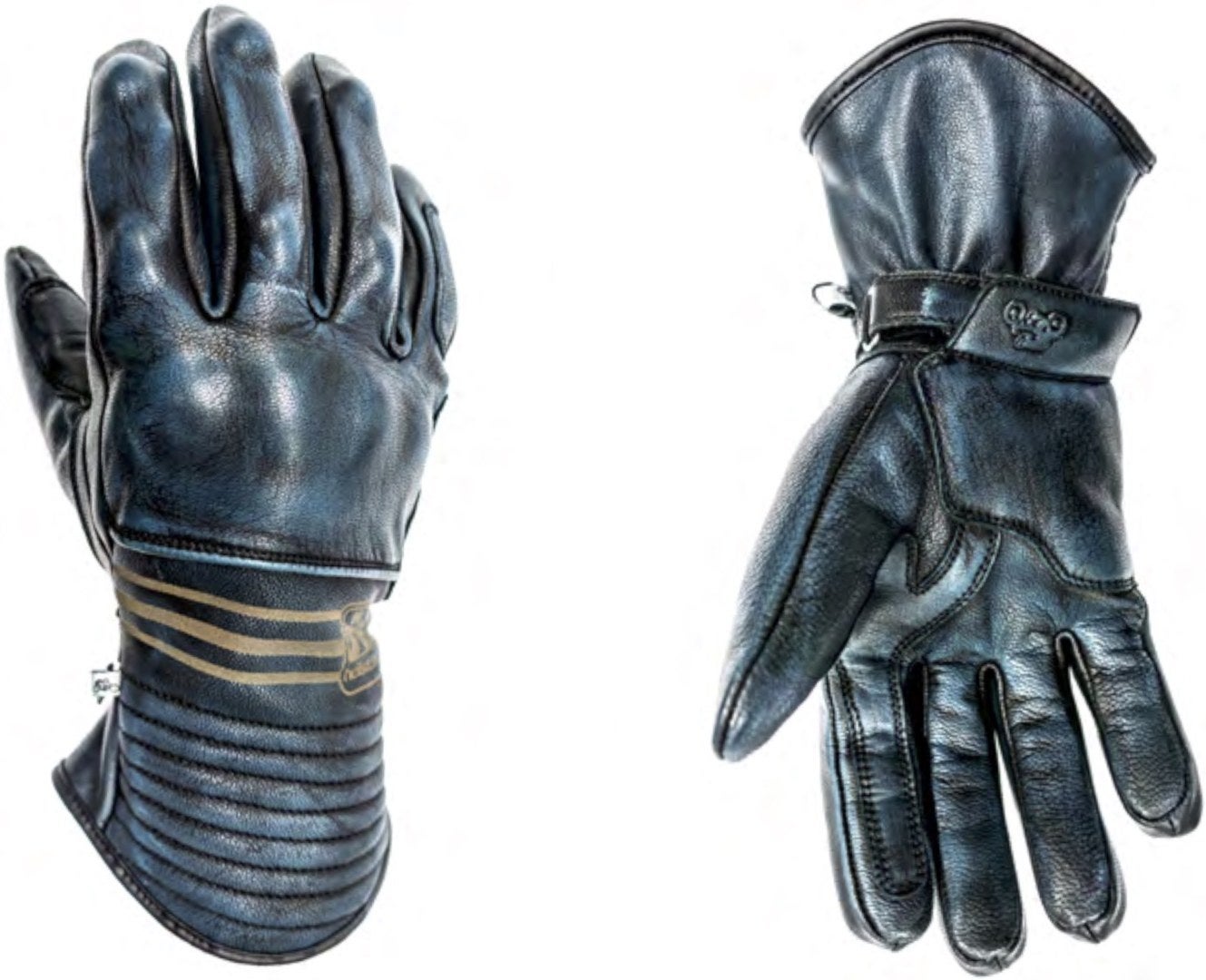 Helstons Rider Gants de moto hiver imperméable à l’eau bleu 9 Figure 1