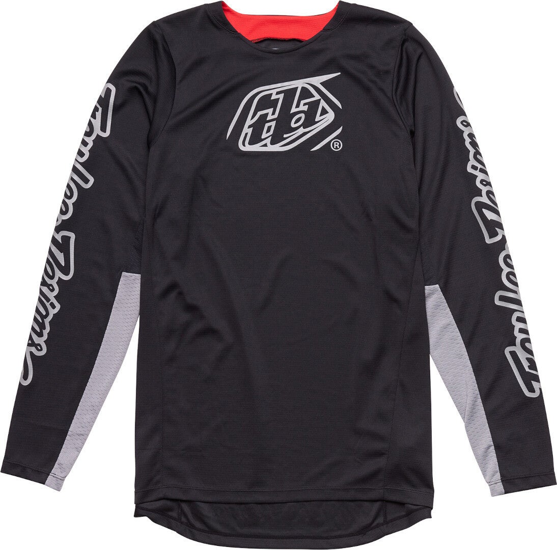 Troy Lee Designs GP Pro Icon Camisola de Motocross preto/cinza L Figura 1
