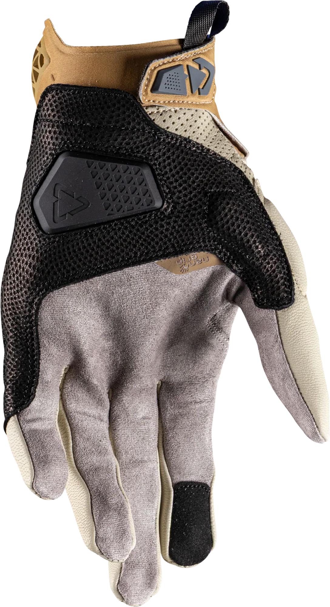 Leatt ADV X-Flow 8.5 Short Motorcykelhandsker brun/sort M Figur 3
