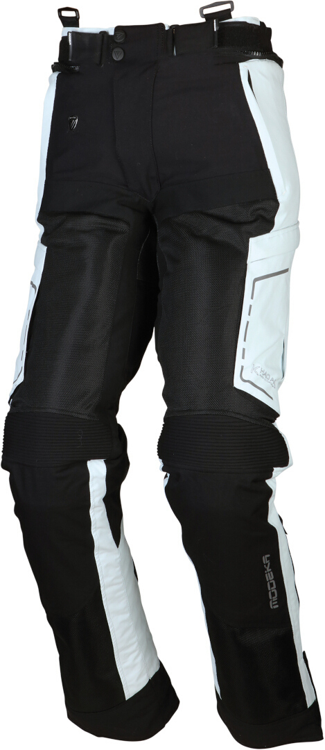 Modeka Khao Air Motorrad Textilhose schwarz/hellgrau M Abbildung 1