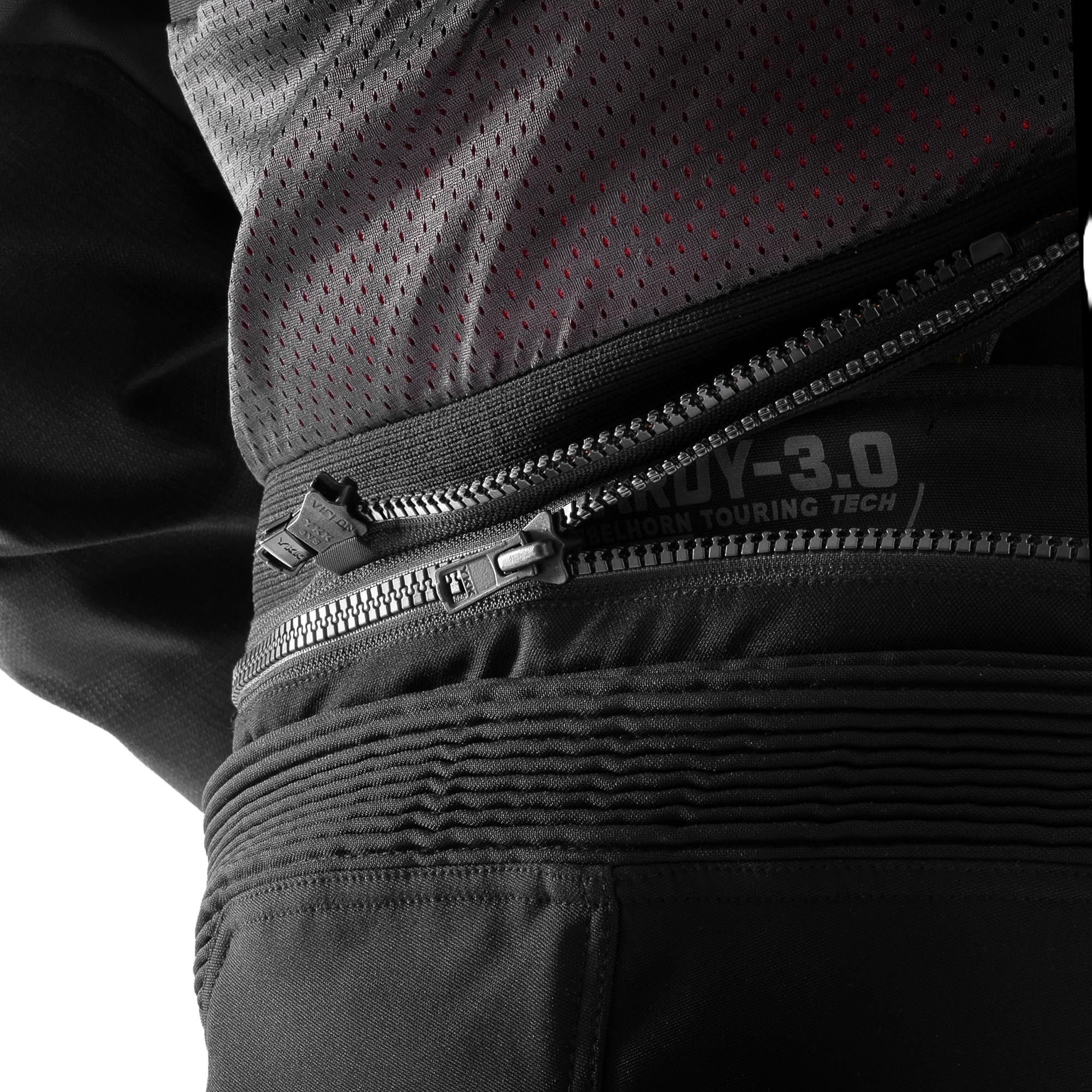 Rebelhorn Hardy 3.0 waterproof Motorcycle Textile Pants black Short M Figure 10