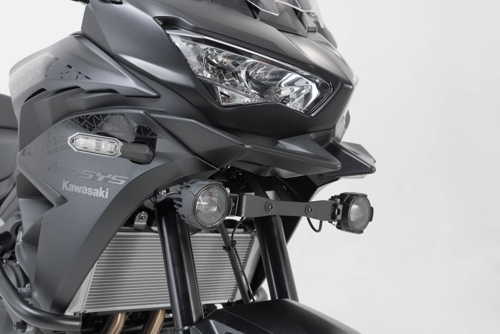 Suporturi pentru lumini SW-Motech - Negru. Kawasaki Versys 650 (21-). Figura 2