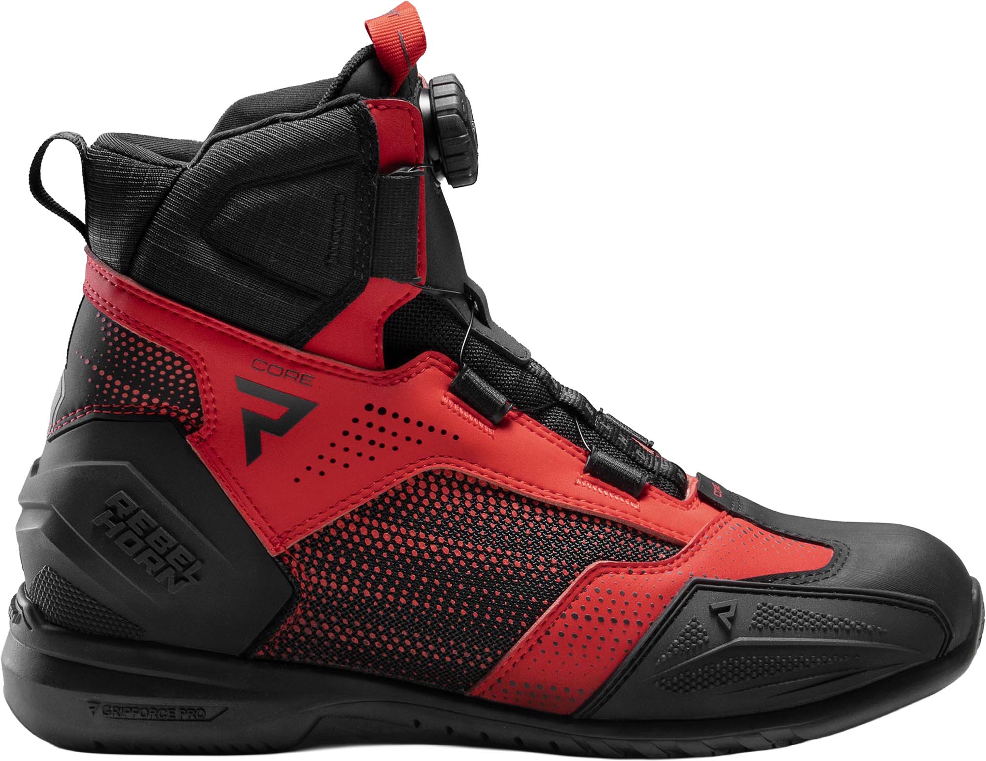 Side view of Rebelhorn Core Motorcycle Shoes