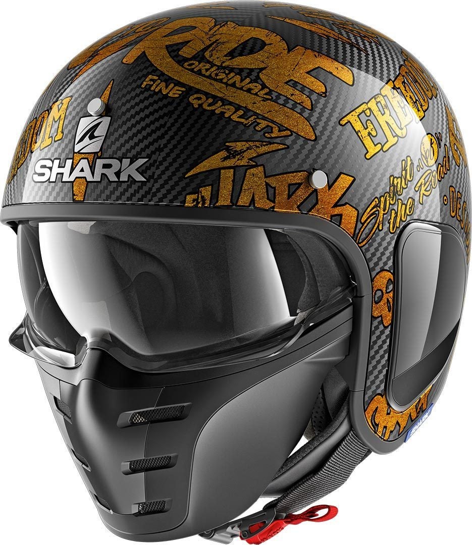 Shark-S-Drak Freestyle Cup Casco Jet arancione M (57/58) Figura 1