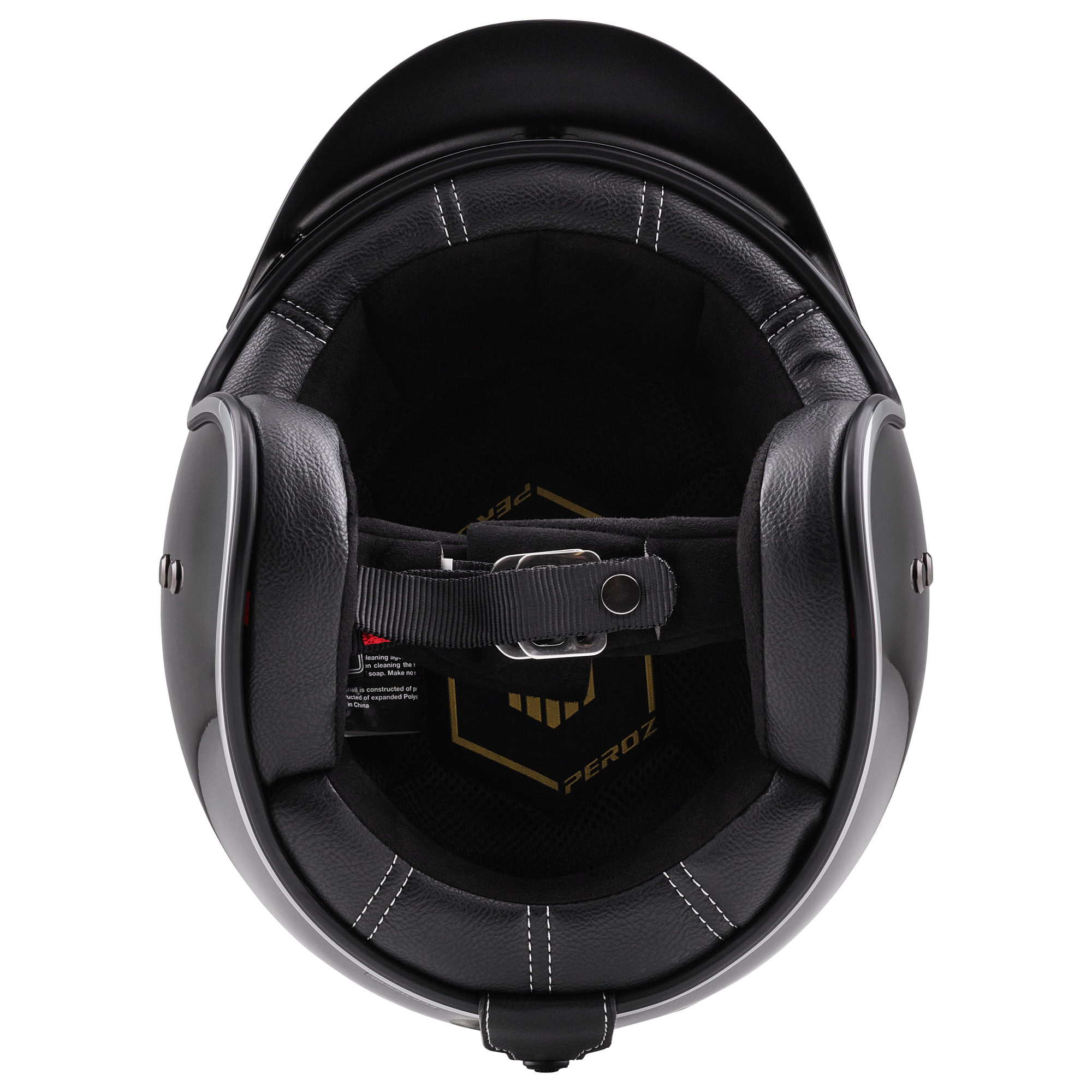 Peroz Jidre Open-Face Helmet black metallic L Figure 7