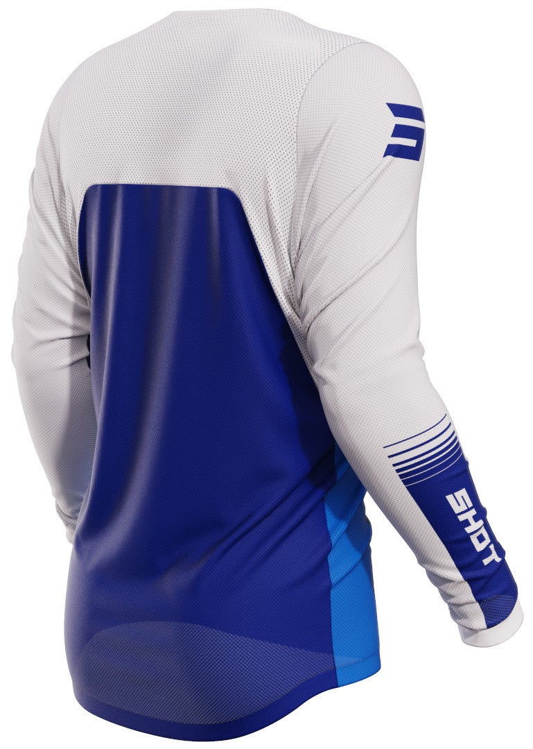 Shot Contact Tracer Motokrosový dres modrobílá 5XL Obrázek 2