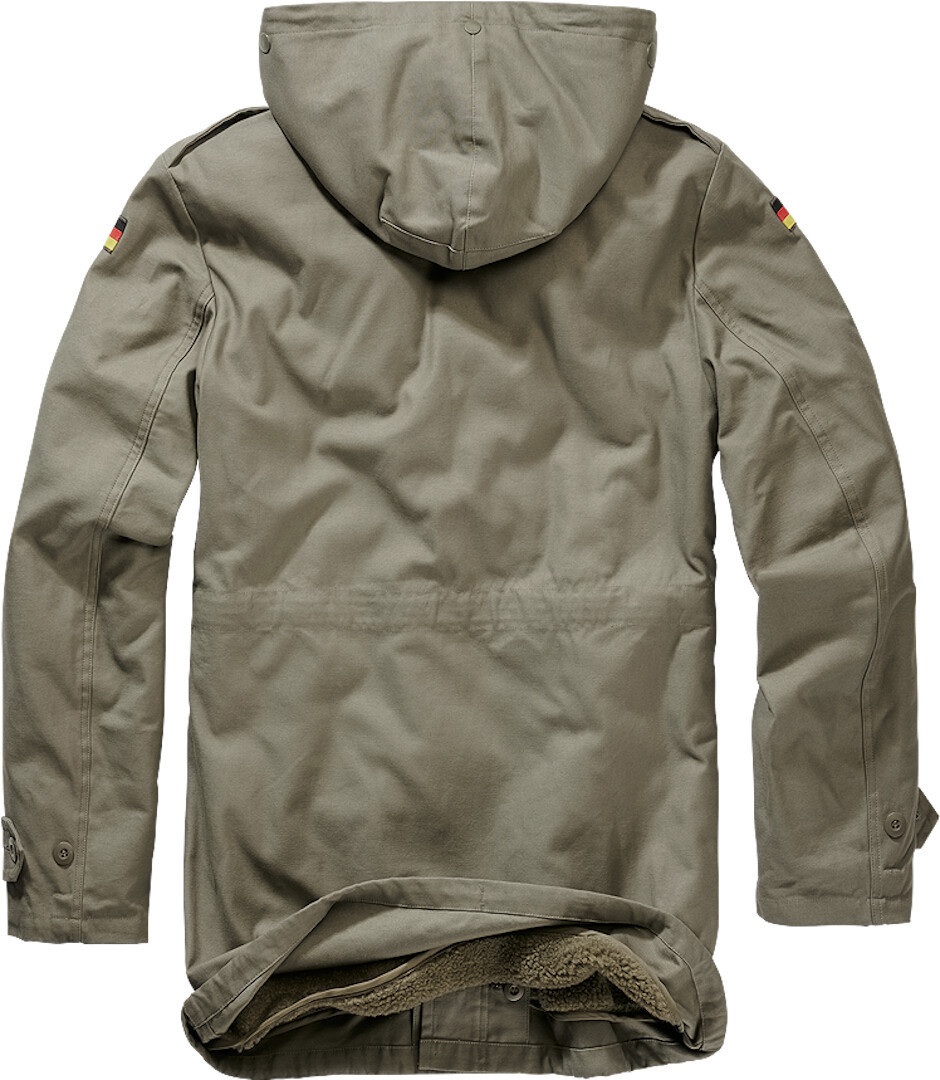 Brandit BW Parka Flag Jacket olive 4XL Figure 2