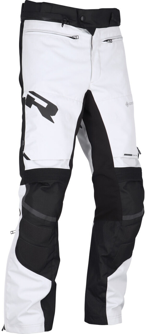 Richa Brutus Gore-Tex waterproof Motorcycle Textile Pants light grey/black 3XL Figure 1