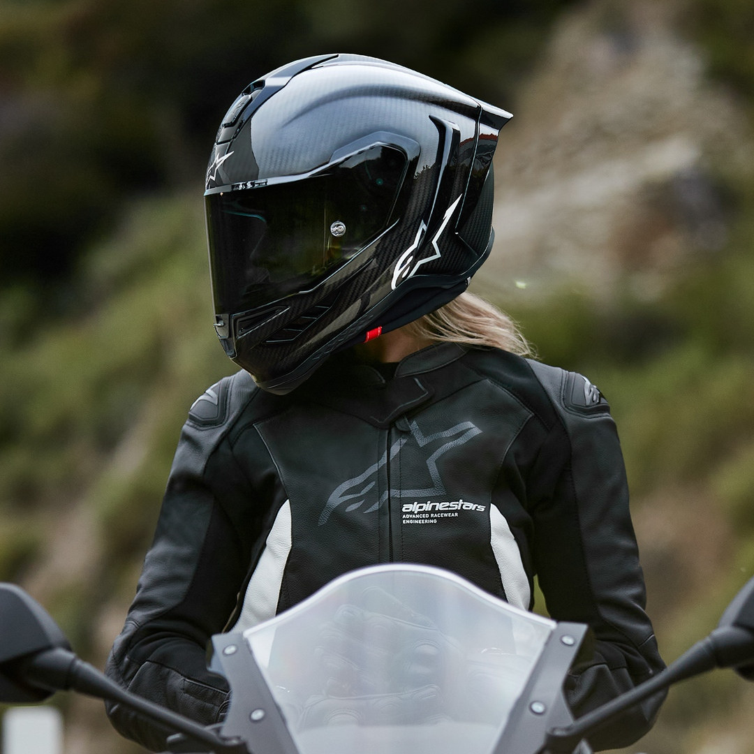 Alpinestars Supertech R10 Carbon Cască negru S (55/56) Figura 8