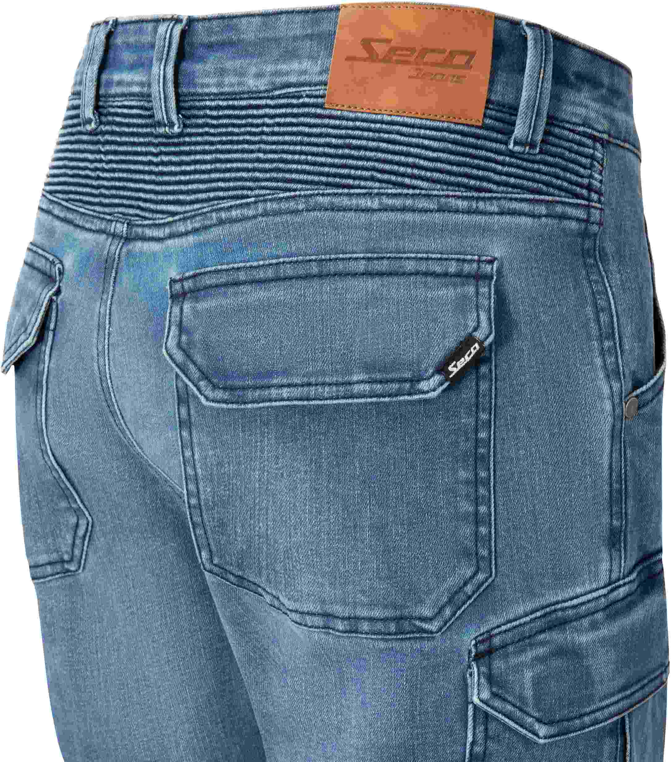 Seca Square II Moto džíny modrá 36/34 Obrázek 7