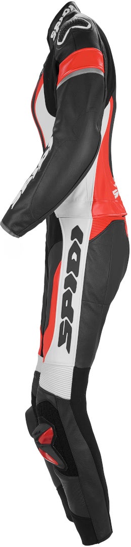 Spidi Laser Touring Two Piece Ladies Motorcycle Leather Suit black/red/white 46 Figure 3