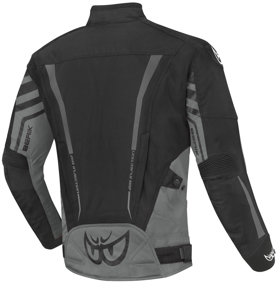 Berik Nardo Evo Waterproof Motorcycle Textile Jacket black/dark grey 60 Figure 2