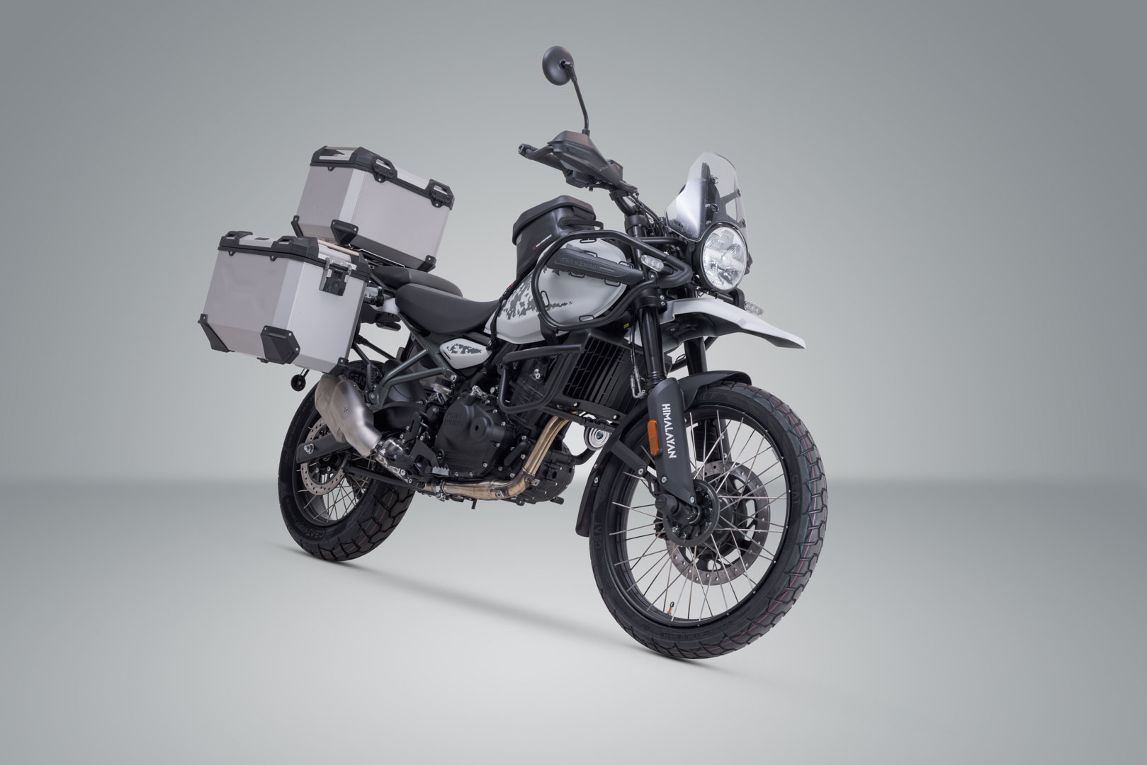 Setul de aventură SW-Motech TRAX ADV - Argint. Royal Enfield Himalayan 450 (23-). Figura 2