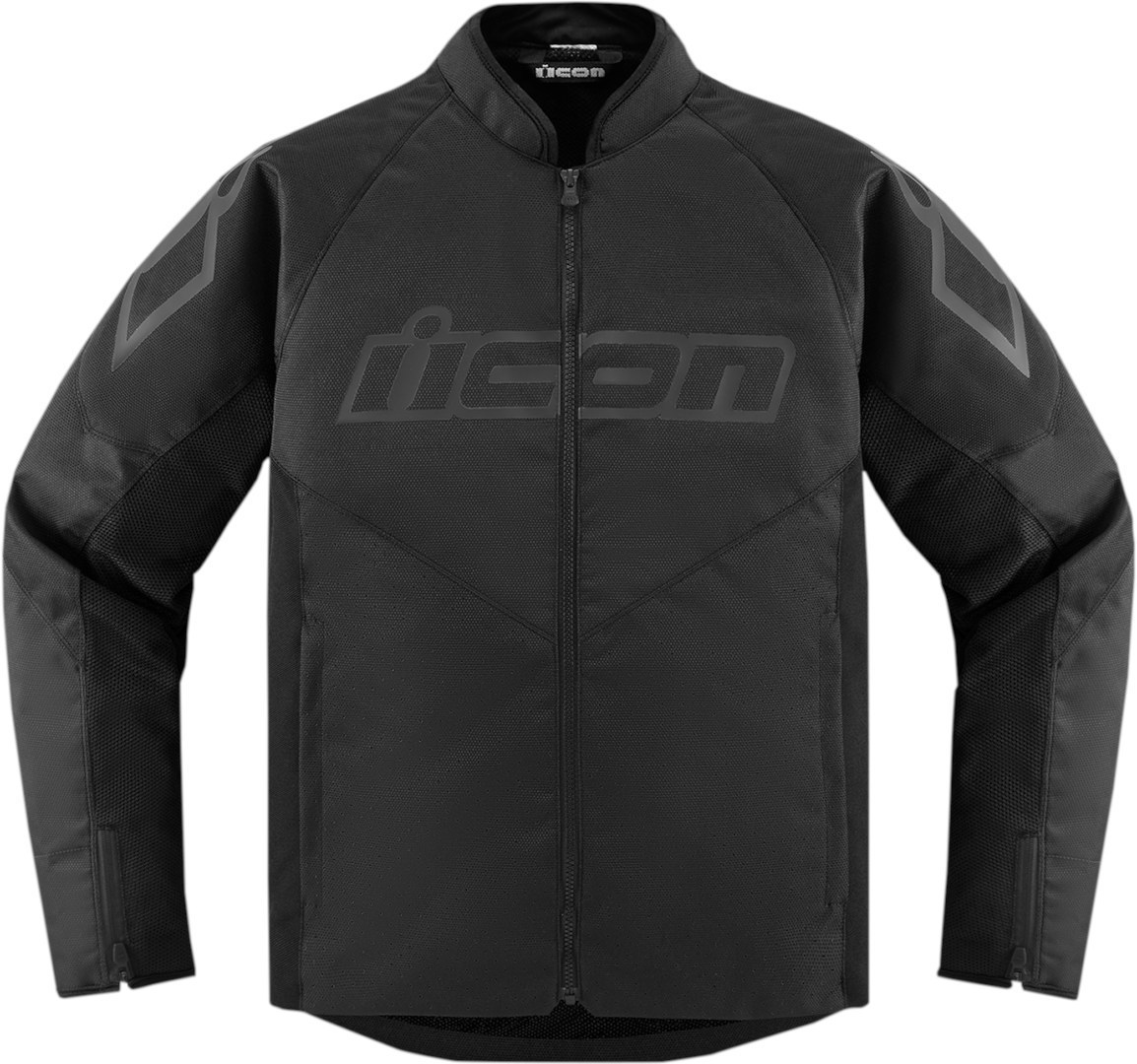 Icon Hooligan Moto textilní bunda černá 3XL Obrázek 1