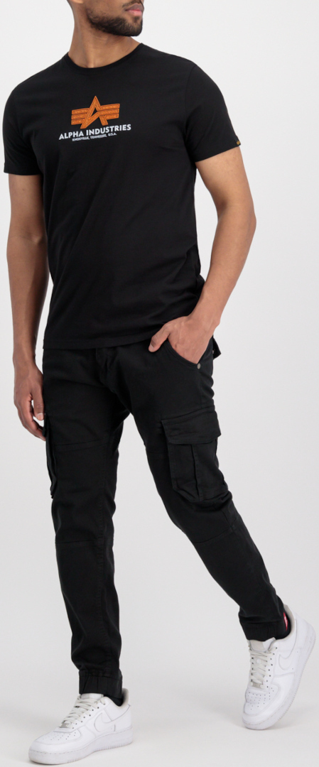 Alpha Industries Basic Rubber T恤 黑色 XXL 圖5