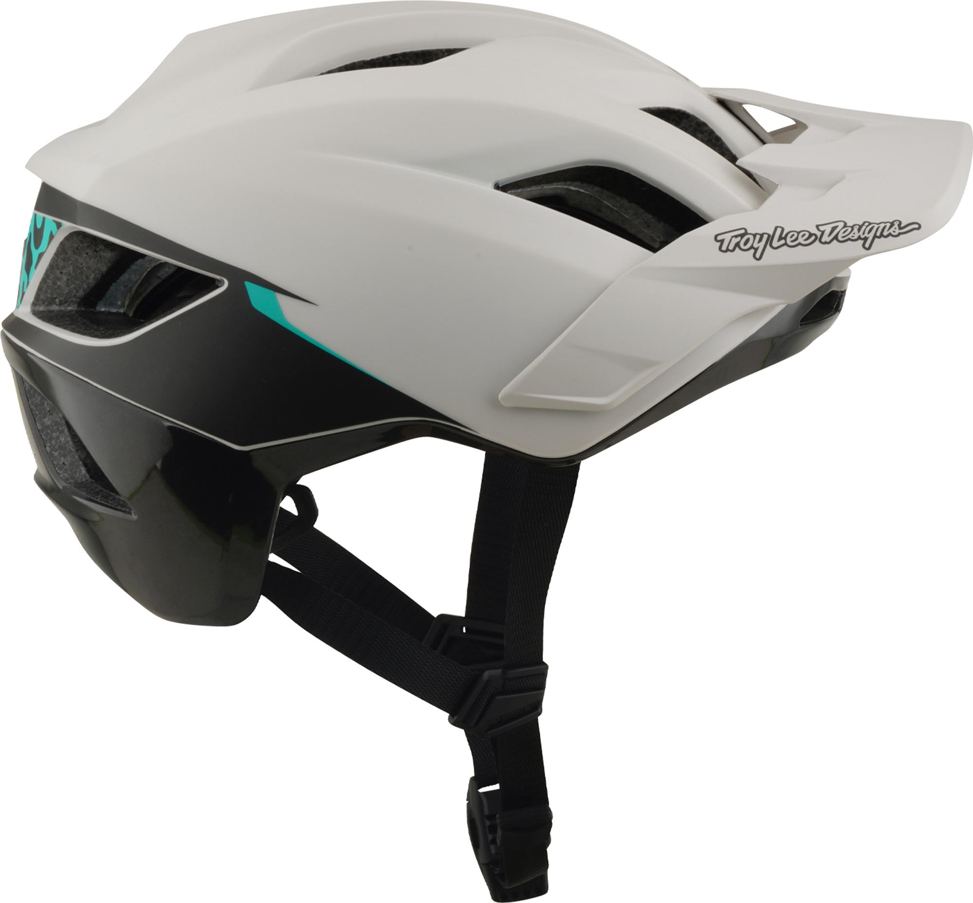 Troy Lee Designs Flowline SE MIPS Stacks Fietshelm grijs/turquoise XL-XXL (60/63) Figuur 3