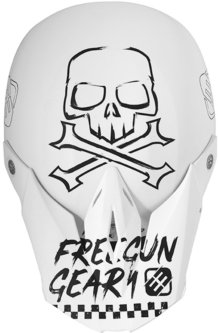 Freegun XP4 Speed Мотокрос каска Бял XL (61/62) Фигура 2