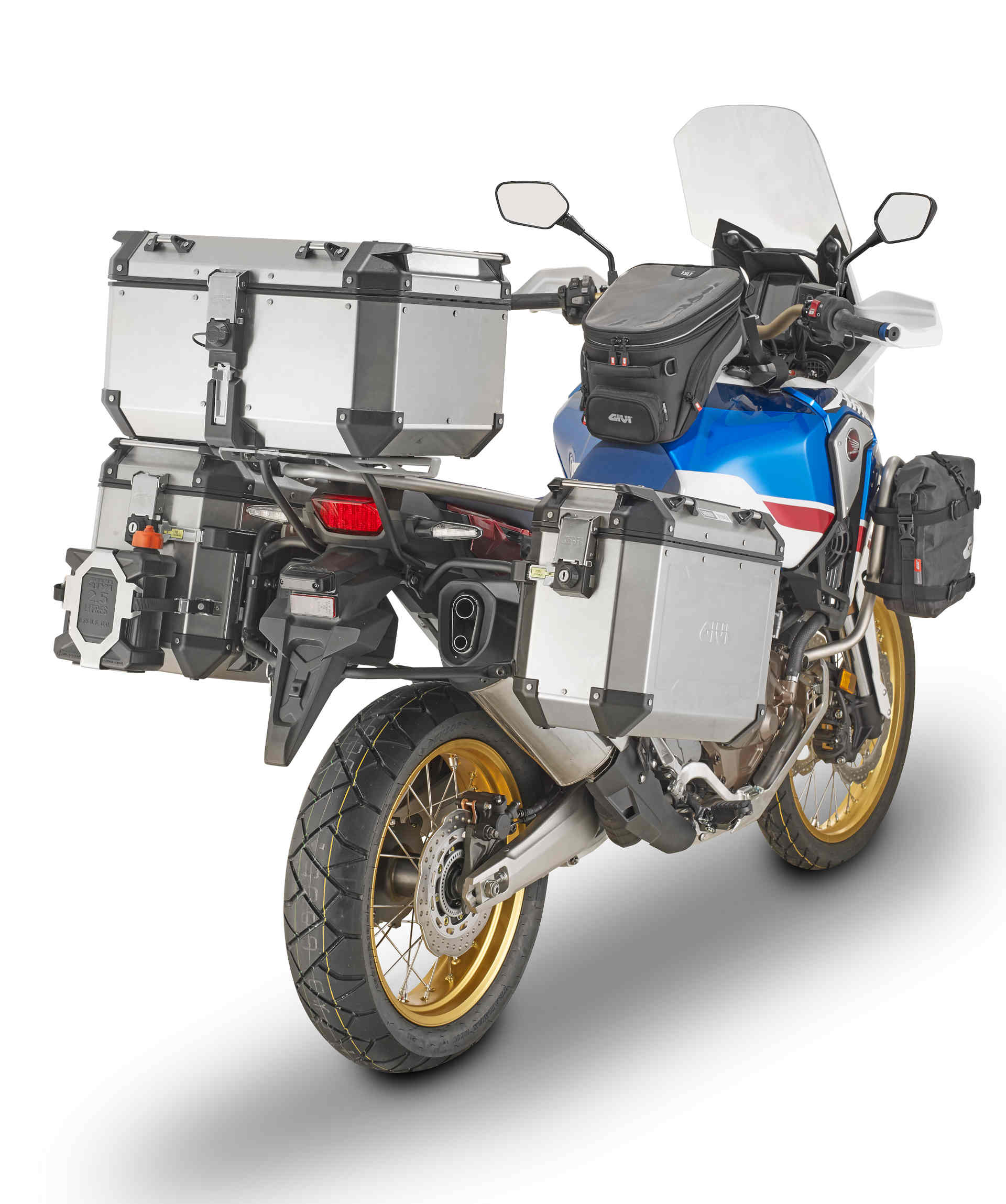 GIVI Stahrohr-Seitenkofferträger für Trekker Outback Monokey CAM SIDE Koffer für Honda Modelle Figur 1
