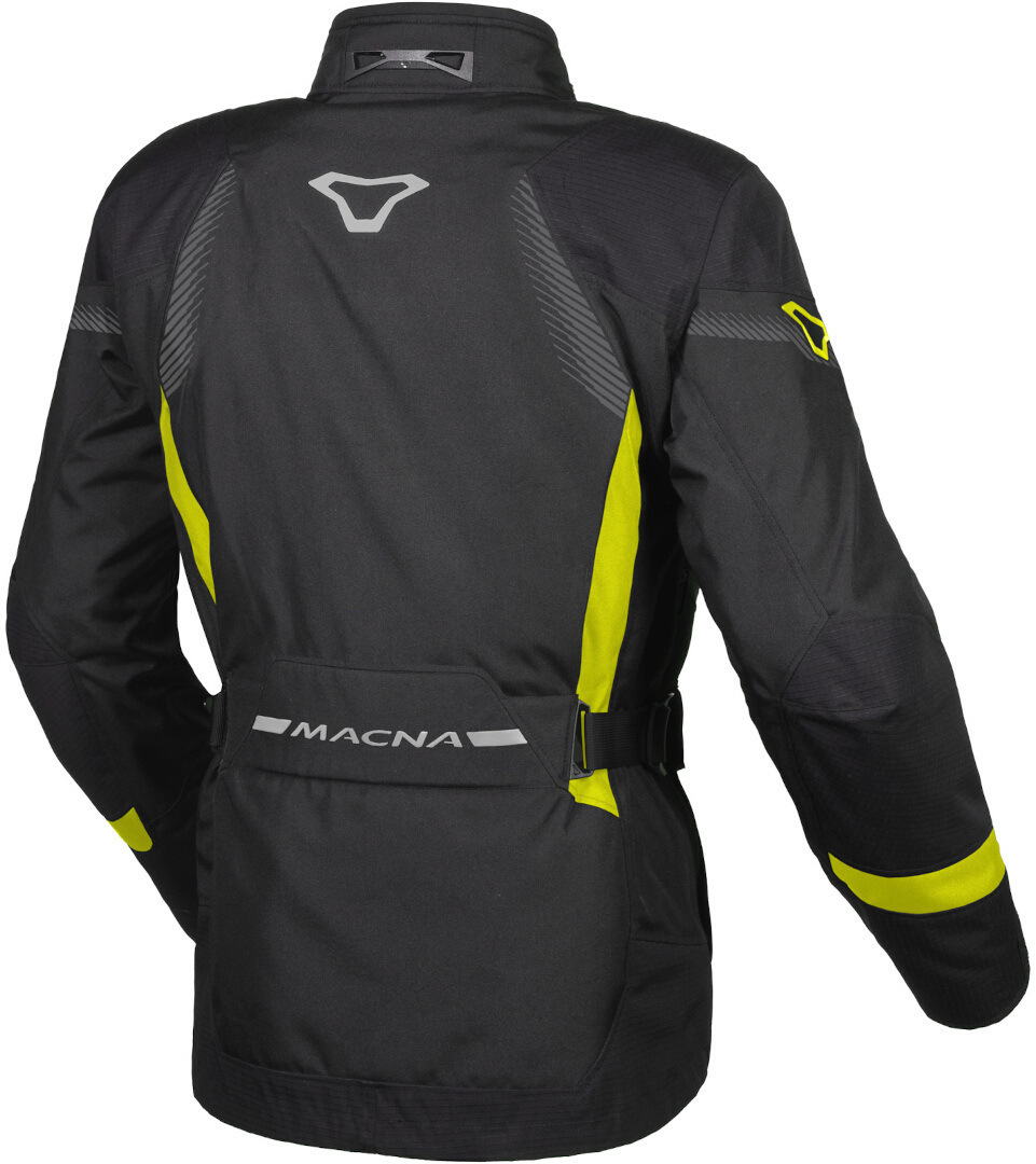 Macna Rancher waterproof Ladies Motorcycle Textile Jacket black/yellow M Figure 2