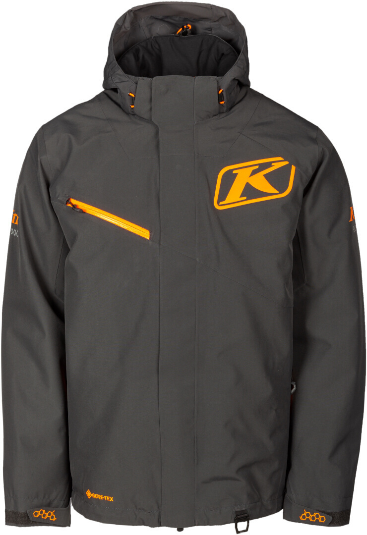 Klim Kompound Snowmobile Jacket grey/orange 3XL Figure 6