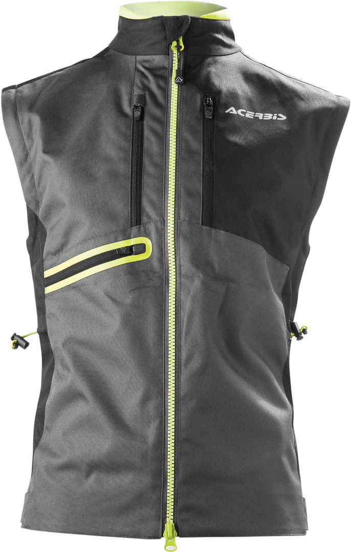 Acerbis Enduro One Motorcycle Textile Jacket black/yellow 3XL Figure 3