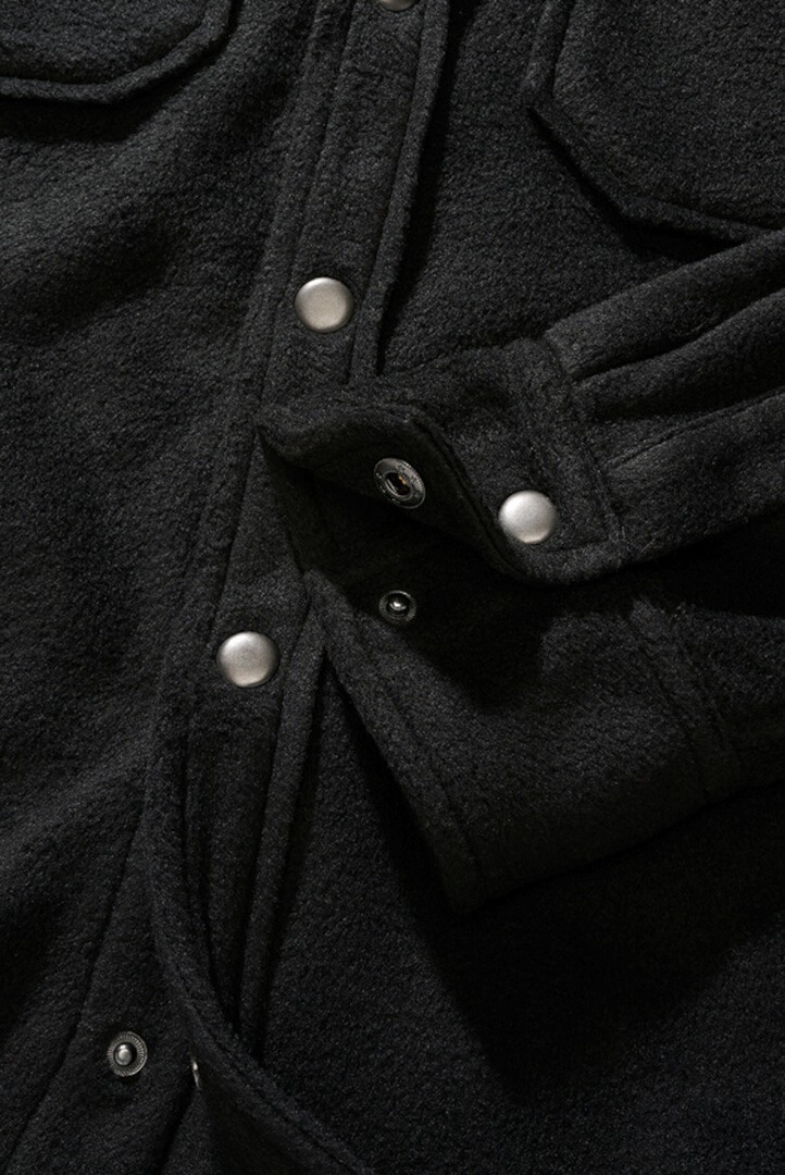 Brandit Jeff Fleece Skjorta svart L Figur 4