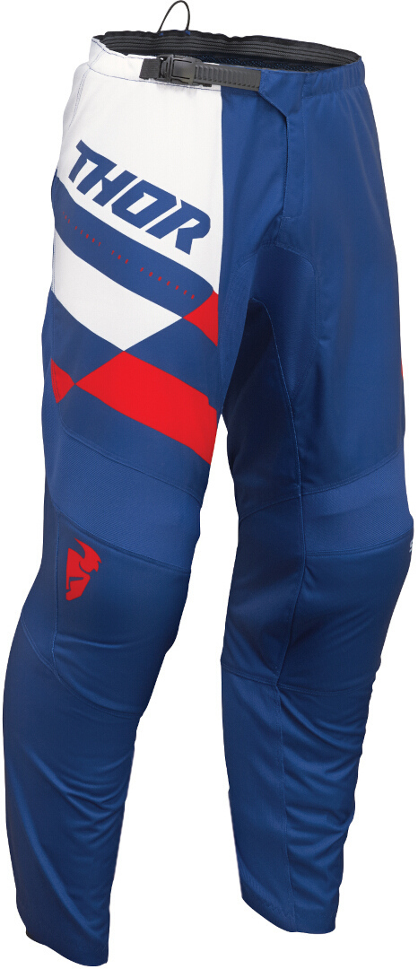 Thor Sector Checker Jeugd Motorcross broek blauw/wit/rood 20 Figuur 1