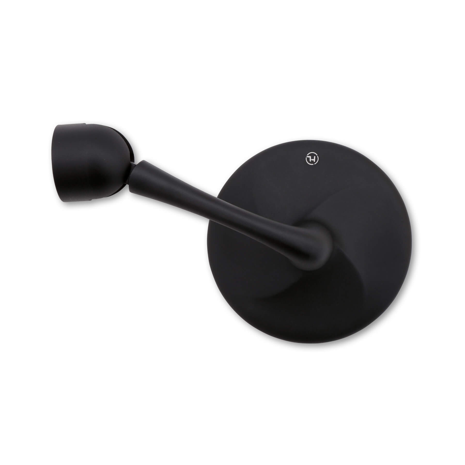 HIGHSIDER CLASSIC Lenkerendenspiegel Black Beadblasted Figura 2