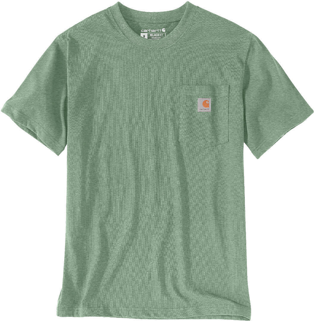 Carhartt Relaxed Fit Heavyweight K87 Pocket Triko Světle zelená M Obrázek 1