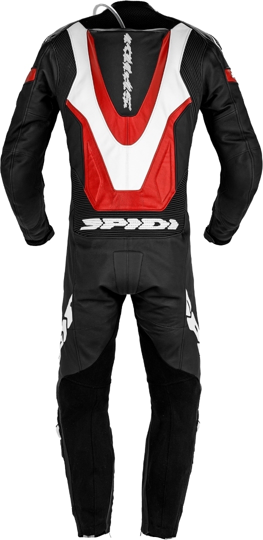 Spidi Laser Pro One Piece Perforated Motorcycle Leather Suit black/red 52 Figure 2