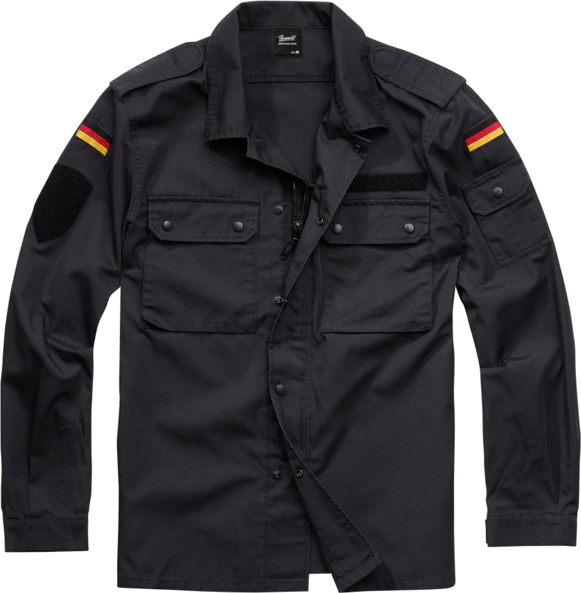 Brandit BW feltet bluse Jacket Svart 6XL Figur 2
