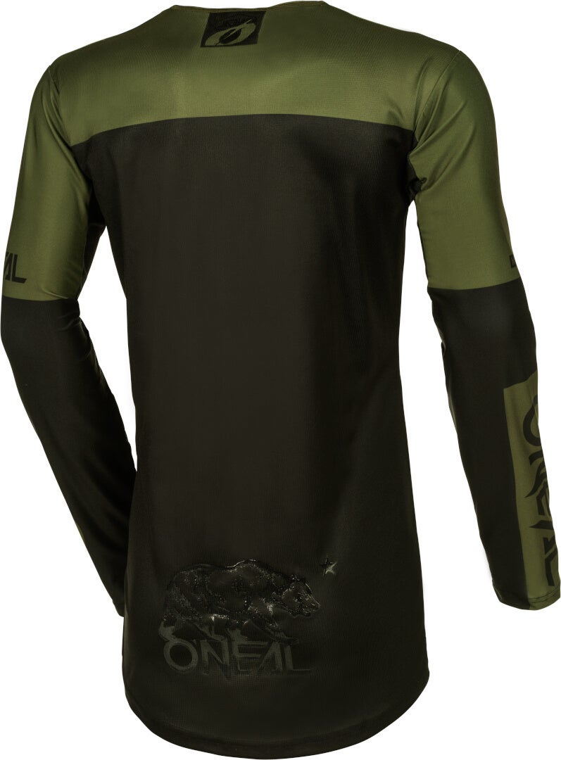 Oneal Mayhem Hexx Motocross trøje Sort/oliven XXL Figur 2
