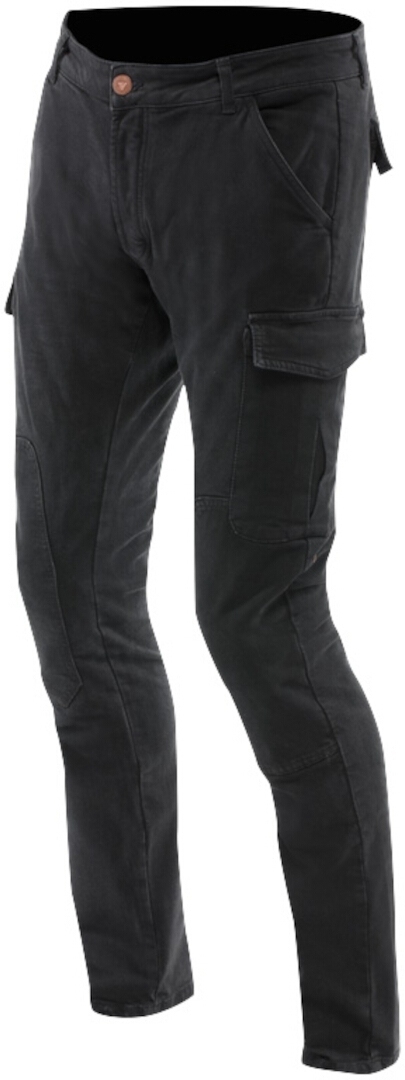 Dainese Cargo Slim Tapered Pantaloni textile pentru motociclete negru 28 Figura 1