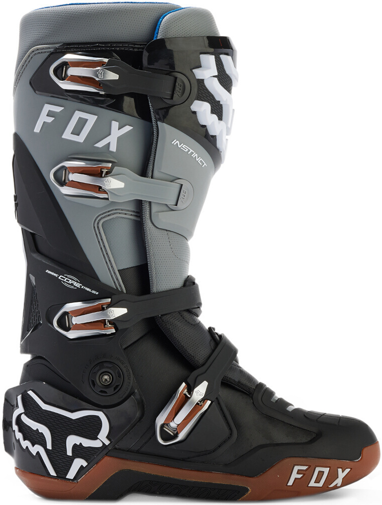 FOX Instinct Motocross støvler sort/grå 10 Figur 2