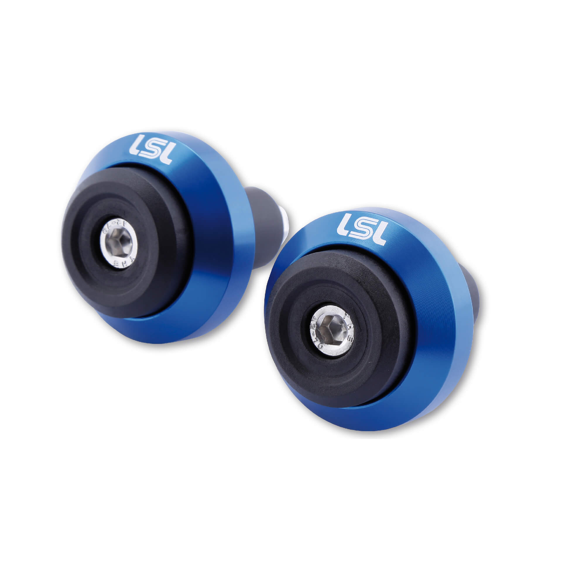 LSL GONIA handlebar weights pair, in various colors blue Figure 1