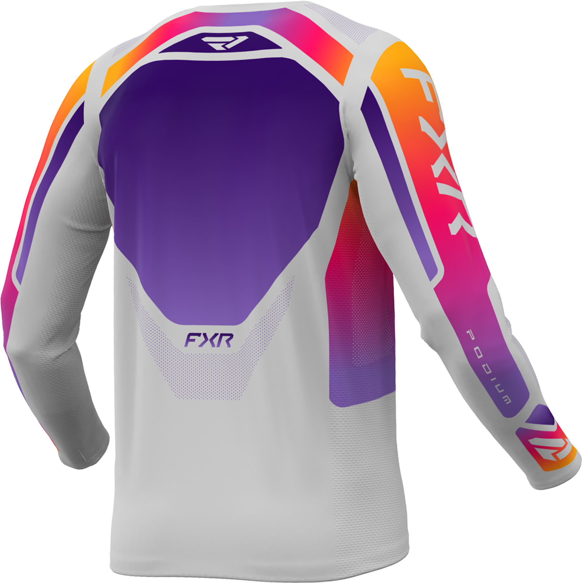 FXR Podium Relay Motocross Jersey grey/purple M Figure 2