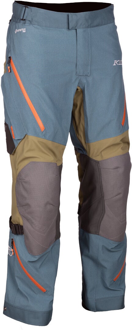 Klim Badlands Pro A3 2023 Motorcycle Textile Pants blue/green Long 34 Figure 3