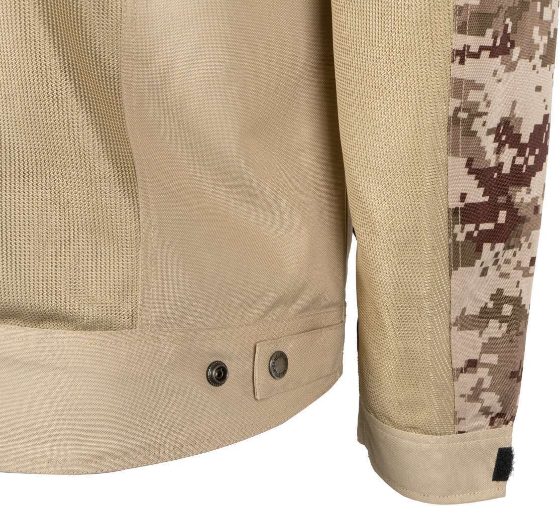 Helstons Stoner Mesh Motorcycle Textile Jacket beige L Figure 5