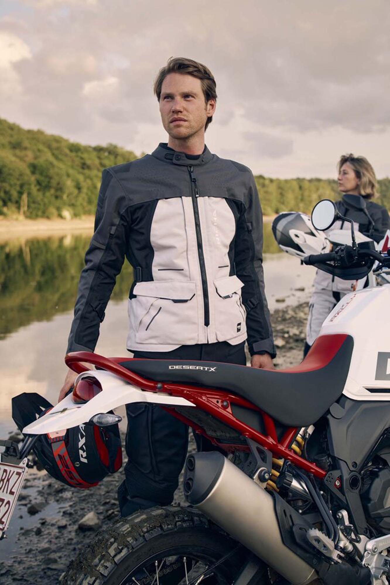 Richa Infinity 3 Adventure waterproof Motorcycle Textile Jacket grey 3XL Figure 6