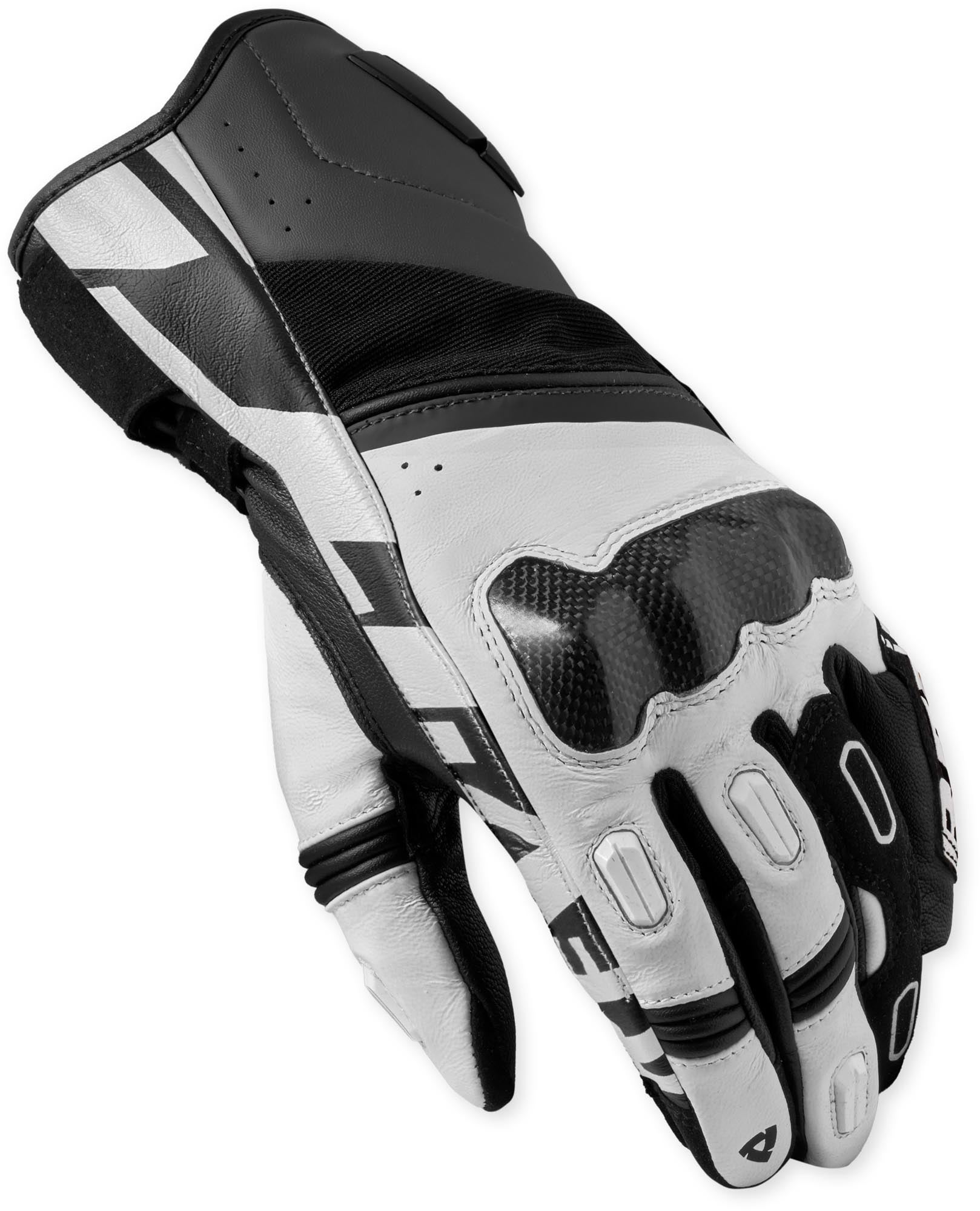 Revit RSR 5 Motorcycle Gloves black/white 2XL Figure 2