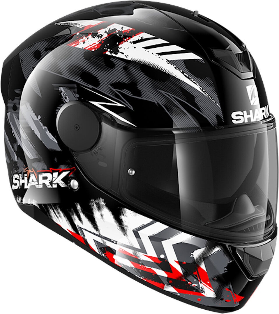 Shark D-Skwal 2 Penxa Helm Zwart/Rood Verlies (59/60) Figuur 3