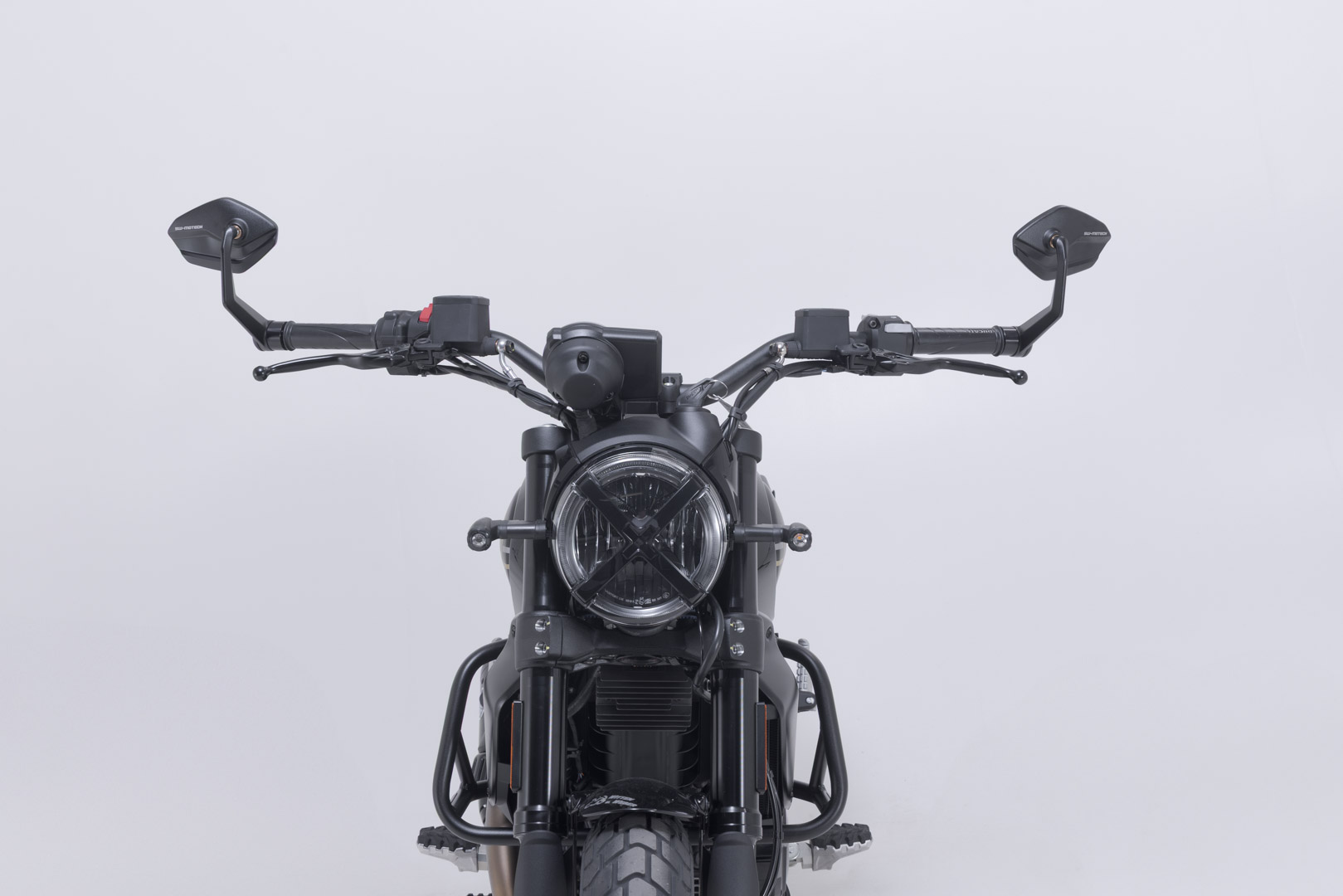 SW-Motech Bar ändspeglar - Suzuki GSX-S modeller., Ducati Scrambler 800. Figur 2