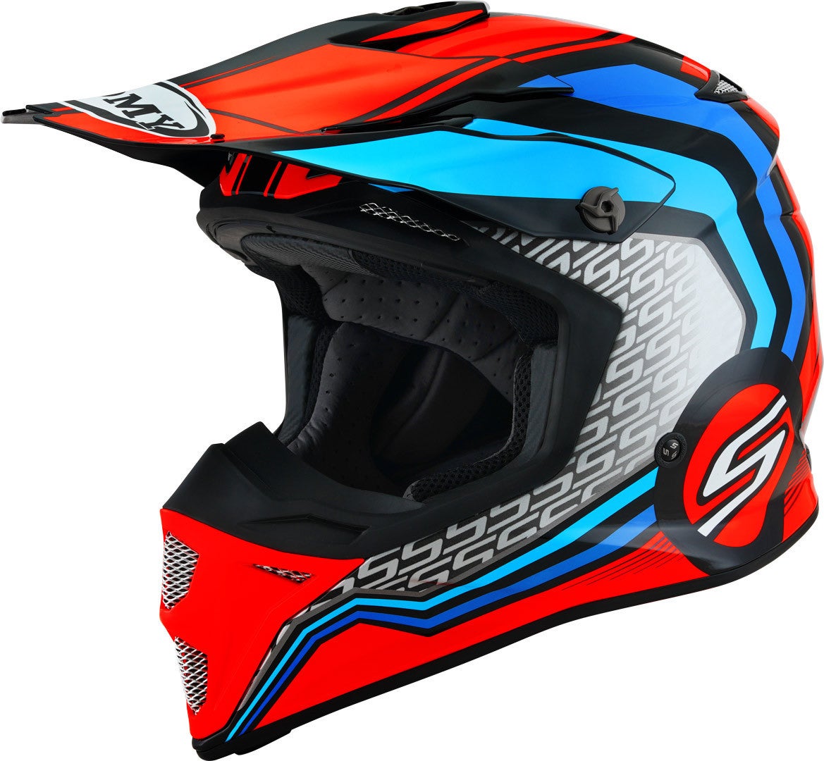 Suomy MX Speed Pro Forward Motocross hjelm orange/blå XL (61/62) Figur 1