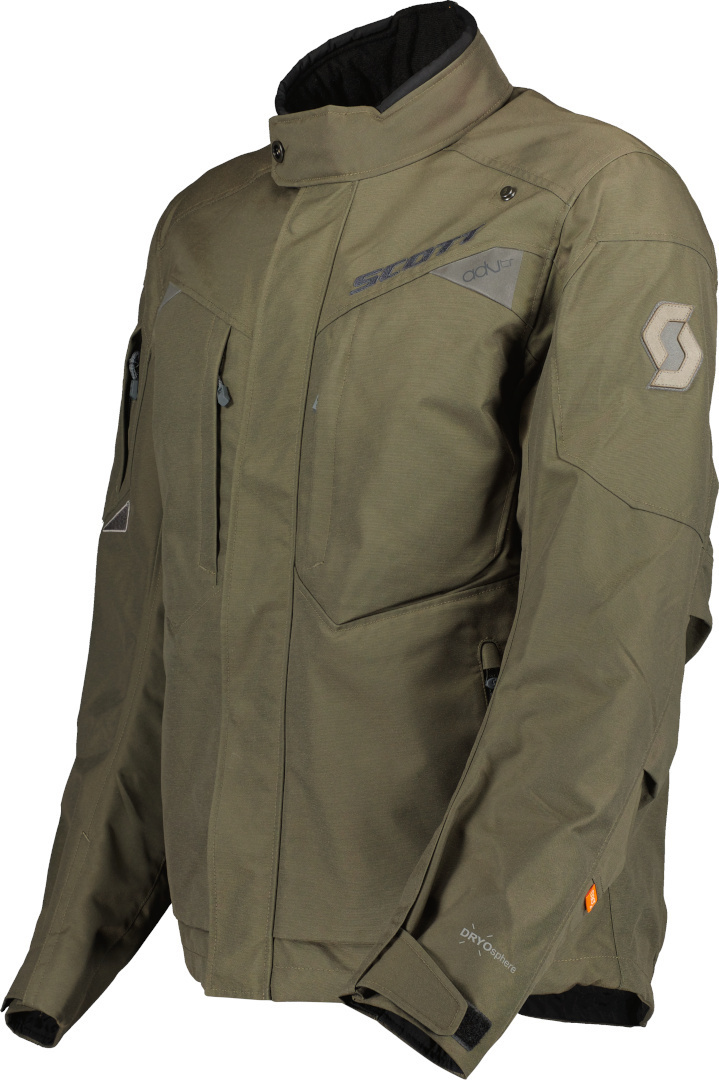 Scott ADV Terrain Dryo Motorcycle Textile Jacket olive Short M Figure 2